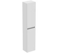 Ideal Standard Armario alto Eurovit, 2 puertas, bisagra izquierda, 300x236x1500mm, R0268WG, Color: Lacado blanco de alto brillo