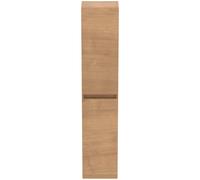 Eurovit Armario alto de baño (An x Pr x Al: 30 x 23,6 x 150 cm, Roble)