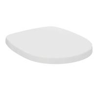 Ideal Standard Asiento y tapa Connect envolvente - cierre amortiguado, liberación rápida, blanco