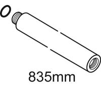Ideal Standard Barra de ducha, d:25, Distancia L=835mm, Cromo, A861143AA