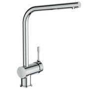 Ideal Standard BC174AA Ceralook - Grifo monomando para fregadero (boca alta orientable), color cromado
