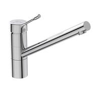 Ideal Standard BC295AA Ceralook - Grifo monomando para fregadero (boca alta orientable), color cromado