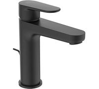 Ideal Standard BC699XG Cerafine O - Grifo para lavabo (tamaño grande) | Desagüe con botón de tracción, altura de caño 122 mm
