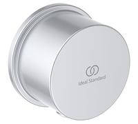 Ideal Standard BC808SI Idealrain - Conector de pared para manguera de ducha G1/2, color plateado