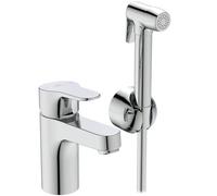 Ideal Standard BC834AA Cerabase H80 - Grifo de lavabo con alcachofa lateral sin desagüe (10,6 cm, cromado)
