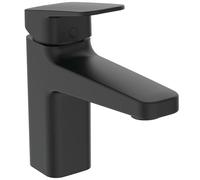 Ideal Standard BD222XG Ceraplan H90 - Grifo para lavabo (12,4 cm, sin desagüe), color negro