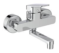 Ideal Standard BD241AA Ceraplan - Grifo monomando para lavabo de pared, cromo, Aufputz