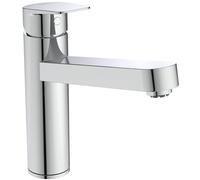 Ideal Standard BD312AA Ceraplan - Grifo de cocina con caño alto (giratorio 360°, salida de 20,4 cm, baja presión)