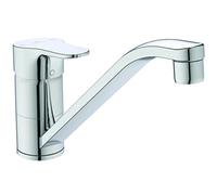 Ideal Standard - Cerabase - Grifo mezclador de cocina monomando de boca baja, de sobremesa, cromado
