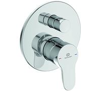 Ideal Standard - Cerabase, Mezclador monomando para bañera o ducha empotrado, Dos vías, Piezas exteriores, cromado