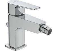 Ideal Standard Cerafine D mezclador monomando para bidé, con juego de desagüe, cromo, BC691AA