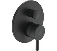 Ideal Standard Ceraline grifo de bañera y ducha empotrado negro A7389XG