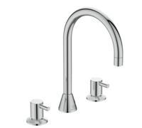 Ideal Standard Ceraline grifo para lavabo de pie cromo BC196AA