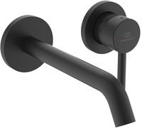 Ideal Standard A6938XG Grifo para Lavabo de Pared, Silk Black