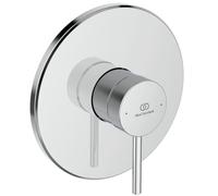 Ideal Standard Ceraline O Nuovo Grifería de ducha empotrada con bloqueo de temperatura a 40°C, mezclador monomando de ducha - Cromo