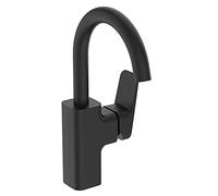Ideal Standard Ceraplan BD245XG - Grifo mezclador monomando para lavabo de una sola palanca, color negro seda
