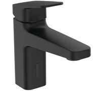 Ideal Standard - Ceraplan, Mezclador de doble control para lavabo, Uso híbrido con sensor o palanca, Negro seda