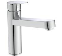 Ideal Standard - Ceraplan, mezclador monomando para fregadero de cocina, boca media tubular orientable, con tecnología BlueStart®, cromado