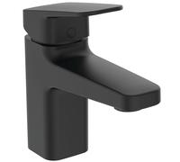 Ideal Standard - Ceraplan, Mezclador monomando para lavabo, grifo con boca de dispensación fija, negro seda