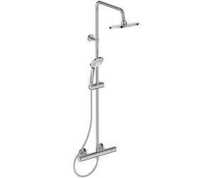Ideal Standard Ceratherm T25 conjunto de ducha a pared con termostato con rociador con efecto lluvia cromo A7208AA