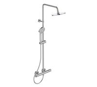 Ideal Standard - Ceratherm T50 Sistema de ducha con termostato, manguera de ducha 1750 mm, cromada