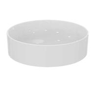 Ideal Standard Conca lavabo 45x45 cm circular sobre encimera blanco brillante T369601