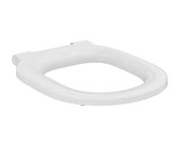Ideal Standard Concept Freedom aro asiento WC - Blanco (Alpin) | Asiento de inodoro con bisagras de acero inoxidable robustas, E822601
