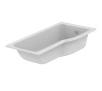 Ideal Standard Connect Air Bañeras que ahorran espacio 1695x795x390mm, con zona de ducha, derecha, E113501