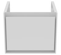 Ideal Standard Connect Air mueble bajo lavabo, 480x409x400mm, 1 cajón, E0844B2, Color: blanco brillante / blanco mate