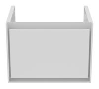 Ideal Standard Connect Air mueble bajo lavabo, 530x409x400mm, 1 cajón, E0846B2, Color: blanco brillante / blanco mate