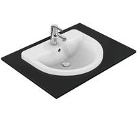 Ideal Standard Connect lavabo 55x46 cm semicircular empotrado blanco E797801