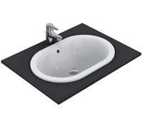 Ideal Standard Connect lavabo 62x41 cm oval empotrado blanco brillante E504901