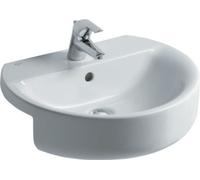 Ideal Standard Connect Sphere lavabo 55x46 cm semicircular blanco brillante E792101