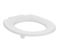 Ideal Standard Contour 21+ aro WC - Blanco (Alpin) | Asiento de inodoro con topes laterales para una mejor sujeción, S406601