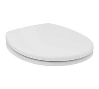 Ideal Standard - Contour 21+ asiento con tapa de inodoro, Sandwich Design, Duroplast, 375x440x70 mm, Blanco