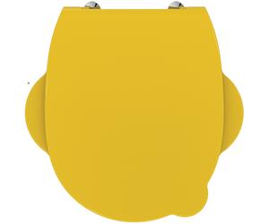 Ideal Standard Contour 21 Escuelas asiento de inodoro para niños, sandwich, S453379, Color: Amarillo