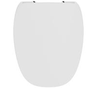 Ideal Standard Dea asiento WC diseño plano - Blanco mate | Asiento extraíble con cierre suave Softclose, T676783