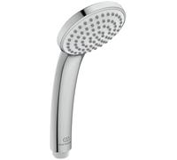 Ideal Standard - Ducha de mano Idealrain de 1 función y baja emisión de aerosoles, cabezal de ducha ahorrador de agua para momentos de ducha incomparables, Ø 8 cm, cromo