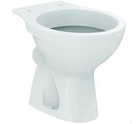 Ideal Standard - Eurovit - Inodoro Independiente de Pared 360 x 500 x 395 mm a Suelo con desagüe de Pared Horizontal, Color Blanco