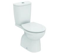 Ideal Standard - Eurovit - Jarrón para casete, desagüe de suelo"S" para combinar con la caja T443101 o T443201 para ordenar por separado, color blanco