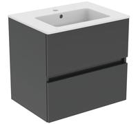 Ideal Standard Eurovit+ lavabo con mueble 61 cm gris R0572TI