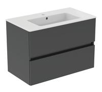 Ideal Standard Eurovit+ lavabo con mueble 81.5 cm gris R0574TI