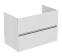Ideal Standard Eurovit mueble bajo lavabo, 800x440x550mm, 2 extraíbles, R0263WG, Color: Lacado blanco de alto brillo