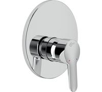 Ideal Standard Grifo de ducha empotrado Connect Blue, Juego 2, Cromo, A5836AA