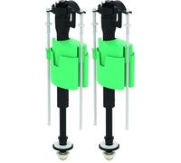 Ideal Standard - Grifo flotante Aquaflex con alimentación lateral universal mecanismo para caza de agua, certificado NF RV19667, color negro (Paquete de 2)