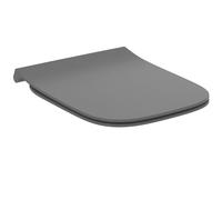 Ideal Standard i.life B asiento WC, diseño plano angular - Gris