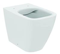 Ideal Standard - i.life B - Inodoro de suelo a pared con tecnología RimLS+, blanco