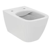 Ideal Standard - i.life B - Inodoro suspendido con tecnología de desagüe RimLS+, fácil instalación con Easyfix+, inodoro con esmalte SmartGuard®+ antimicrobiano, blanco
