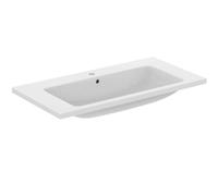 Ideal Standard - i.life B Lavabo Top de 101 cm equipado con orificio central abierto para la grifería y orificio de desbordamiento. Mueble y sifón mobiliario para comprar por separado. Blanco