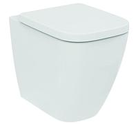 Ideal Standard - i.life B Maceta de suelo RimLS+ universal a ras de pared con fijaciones ocultas. Para completar con asientos envolventes T468201/T468301 o Slim T500201/T500301. Y al bidé T458201